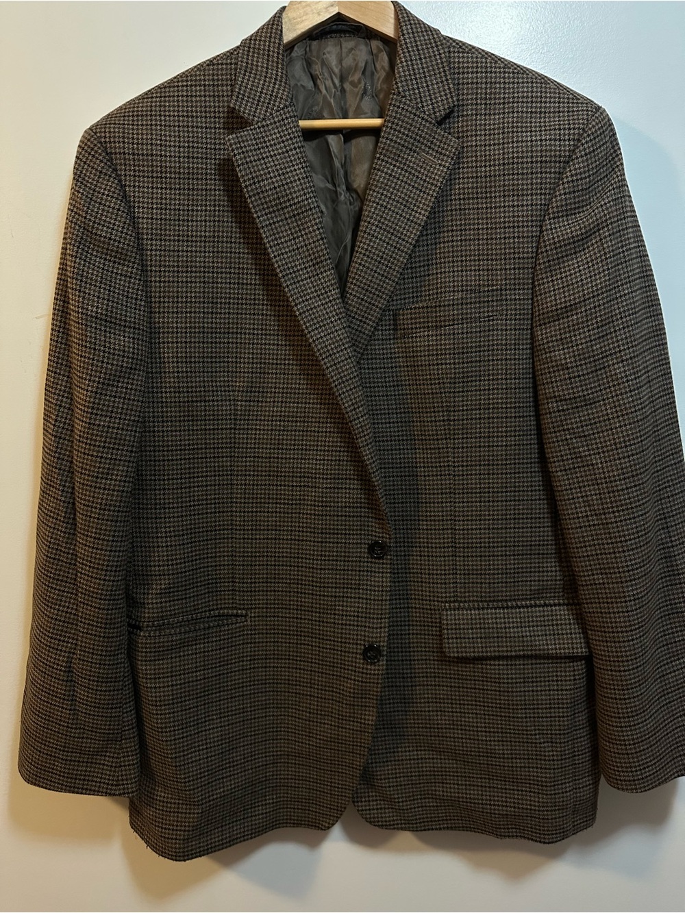 Ralph Lauren Brown Glen Plaid Sport Coat